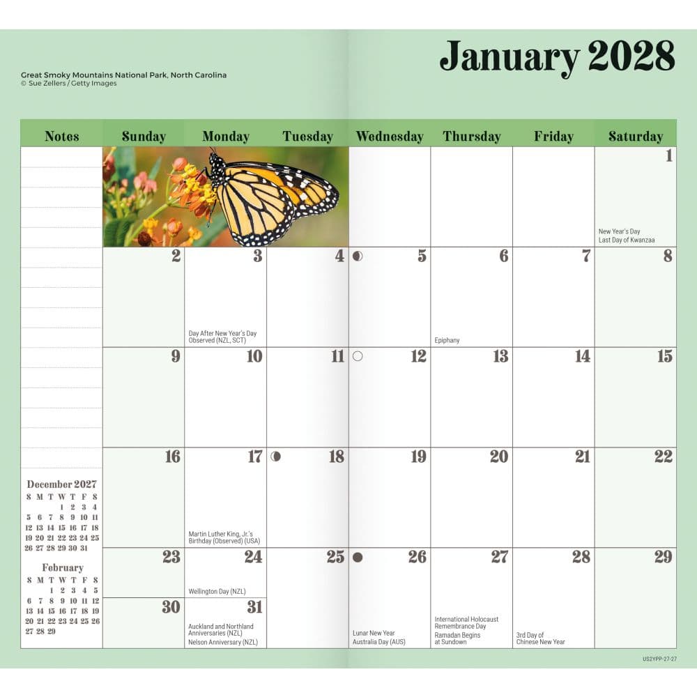 Garden 2027 2 Year Pocket Planner Third Alternate Image