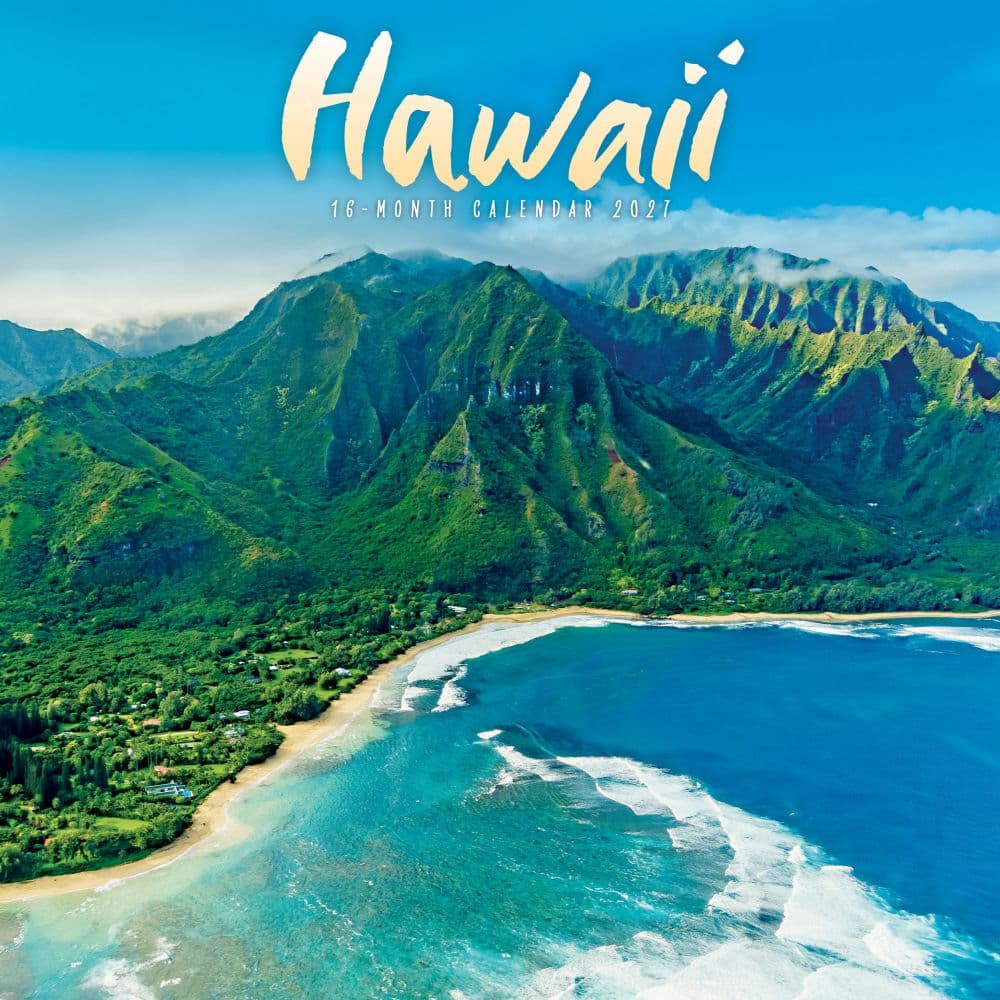 Hawaii 2027 Wall Calendar Main Product Image