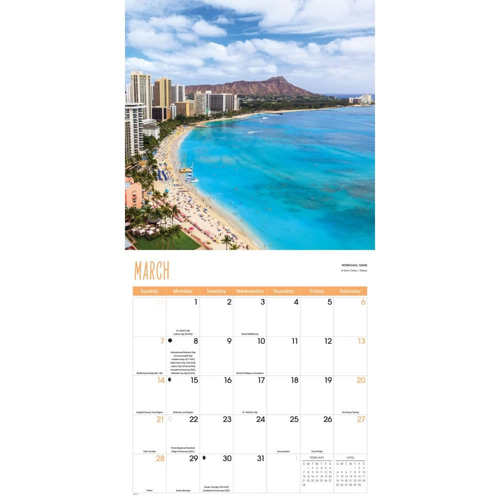 Hawaii 2027 Wall Calendar Third Alternate Image
