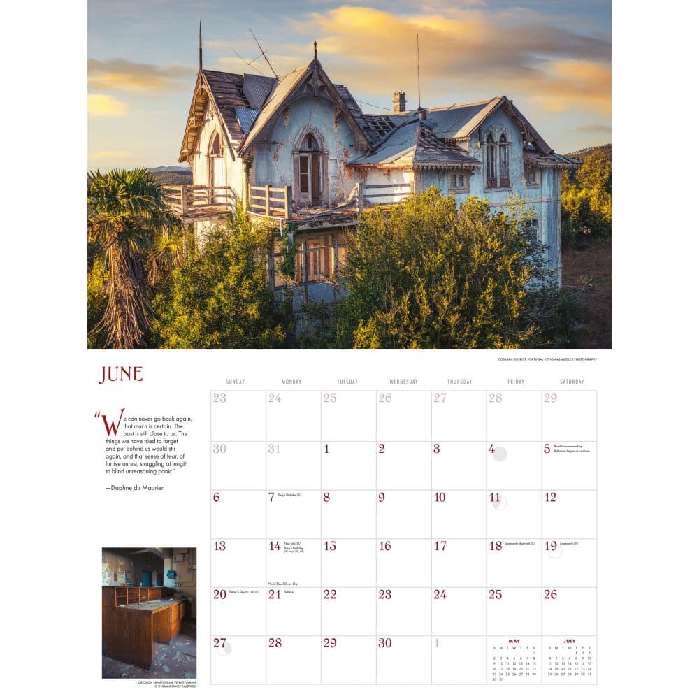 Haunts 2027 Wall Calendar Third Alternate Image