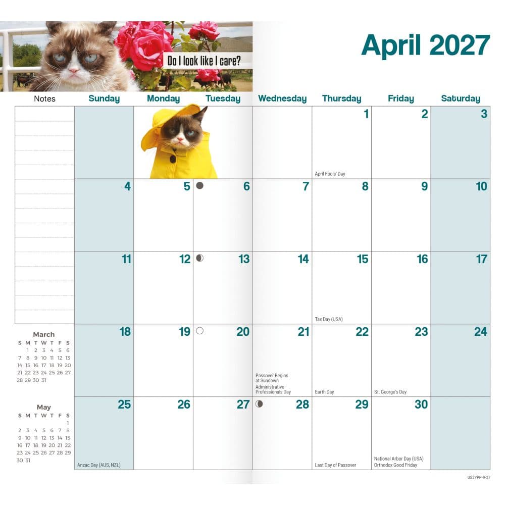 Grumpy Cat 2027 2 Year Pocket Planner Second Alternate Image