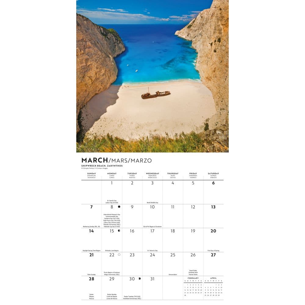 Greek Isles 2027 Mini Wall Calendar Second Alternate Image