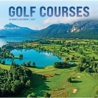 image Golf Courses Photo 2027 Wall Calendar Main Product Image