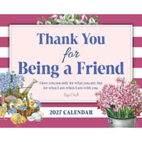 image Thank You for Being a Friend 2027 Desk Calendar Main Product Image