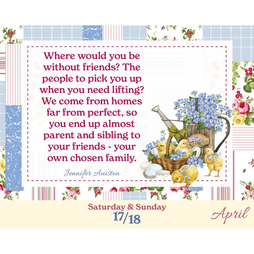 Thank You for Being a Friend 2027 Desk Calendar Second Alternate Image