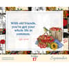 image Thank You for Being a Friend 2027 Desk Calendar Fourth Alternate Image
