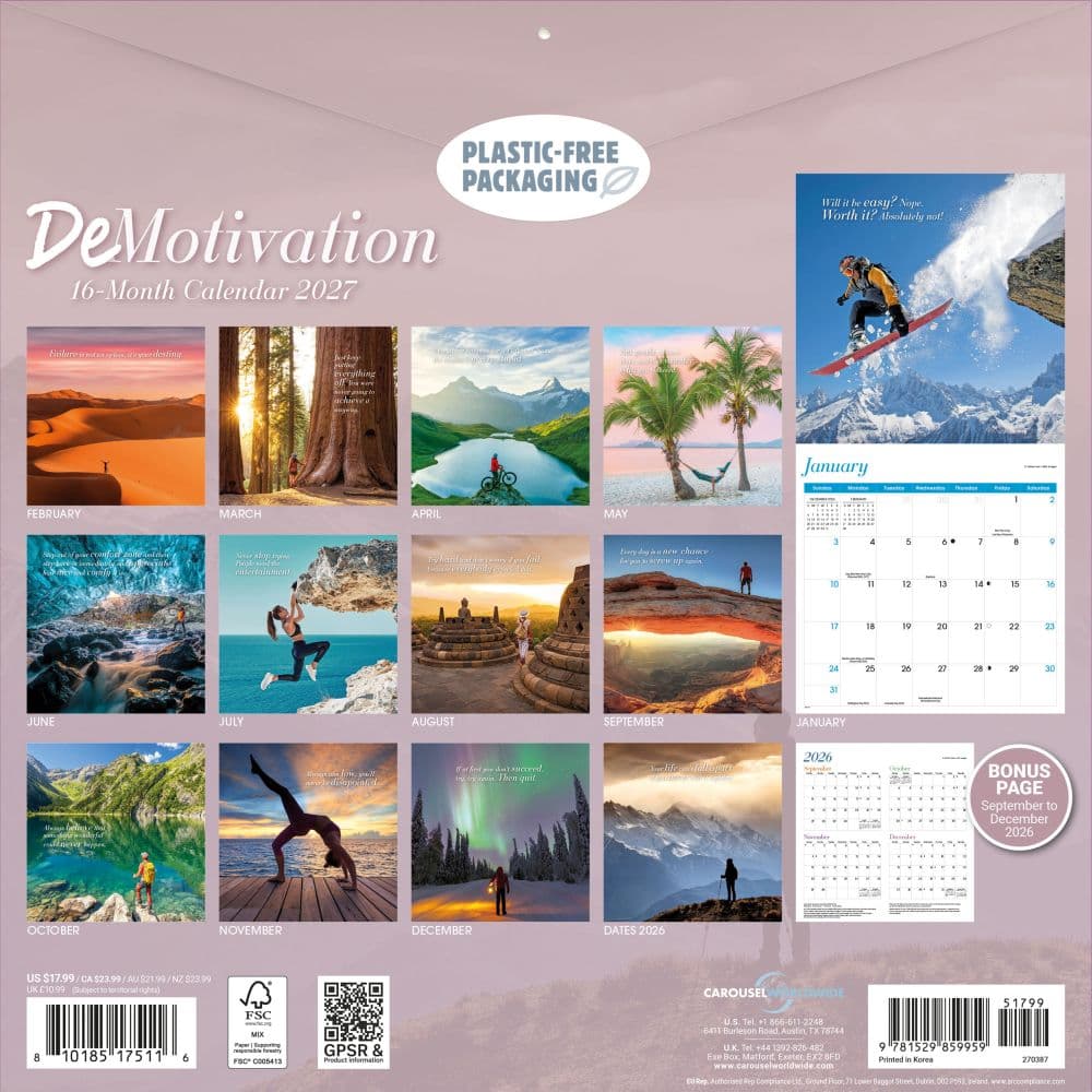 Demotivation 2027 Wall Calendar First Alternate Image