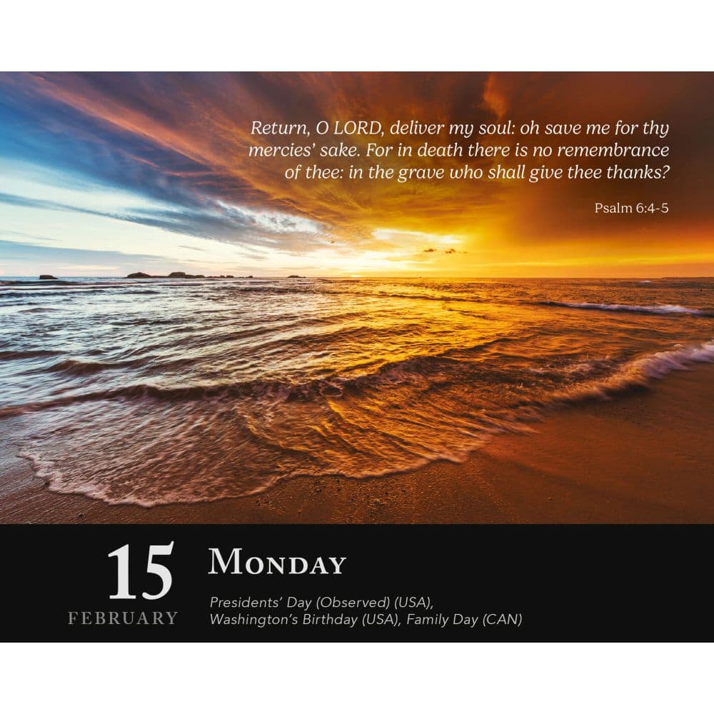 Daily Verse 2027 Desk Calendar Second Alternate Image