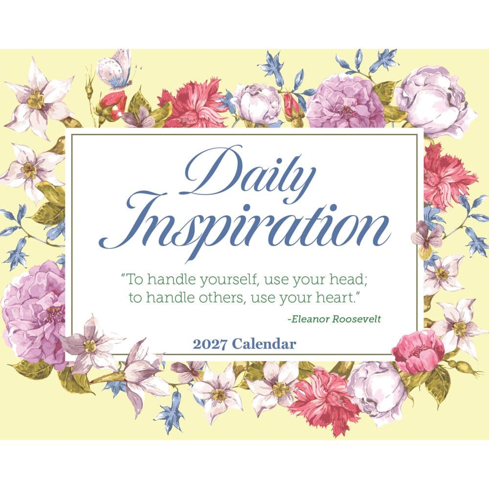 Daily Inspiration 2027 Desk Calendar Main Product Image