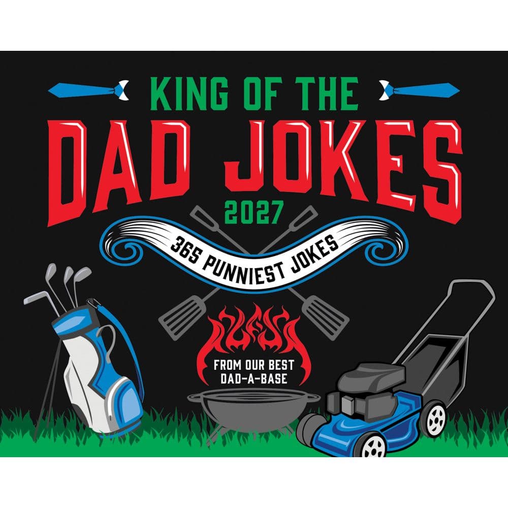 King of the Dad Jokes 2027 Desk Calendar Main Product Image
