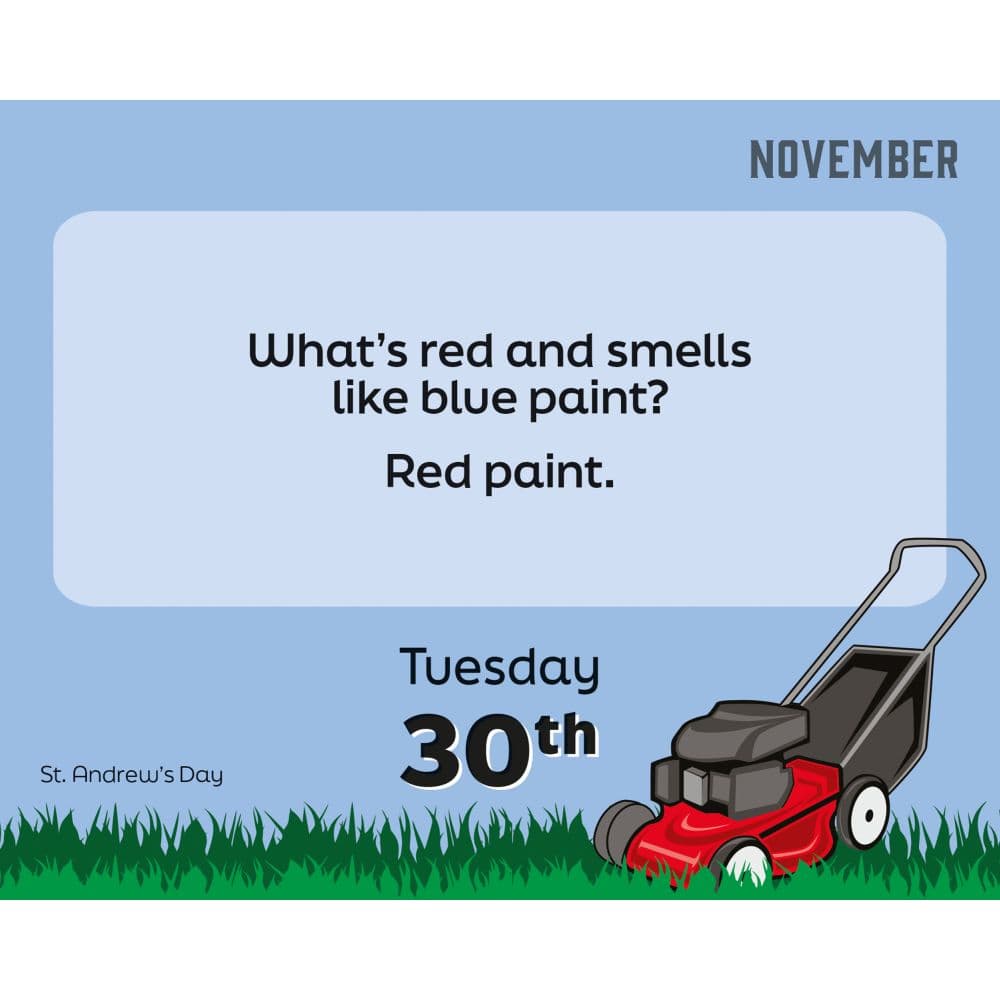 King of the Dad Jokes 2027 Desk Calendar Fourth Alternate Image