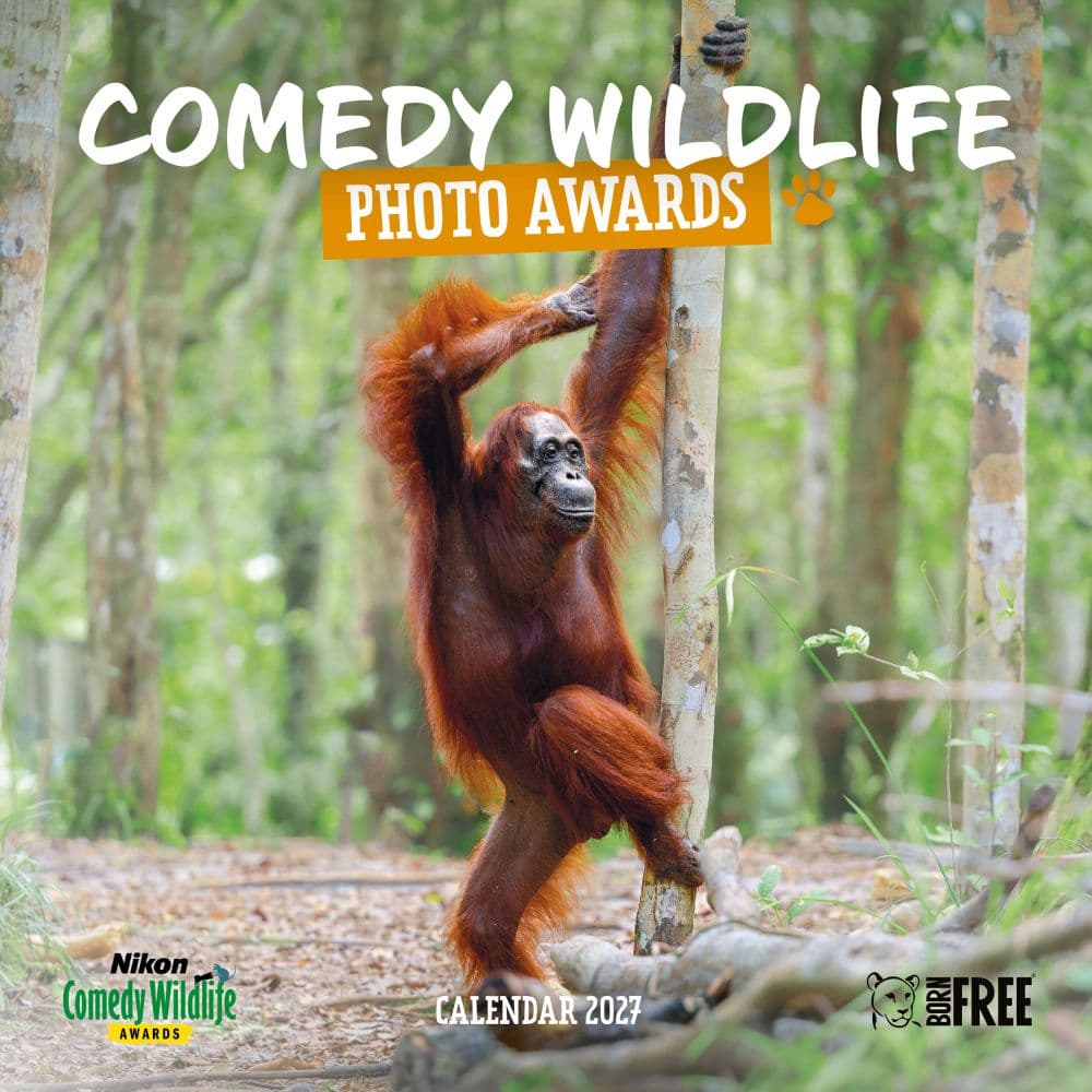image Comedy Wildlife Photography Awards Wall 2027 Wall Calendar Main Product Image