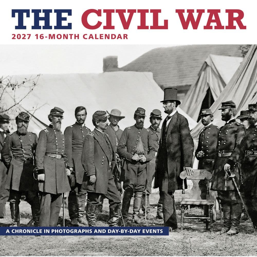 Civil War Daily Facts 2027 Wall Calendar Main Product Image