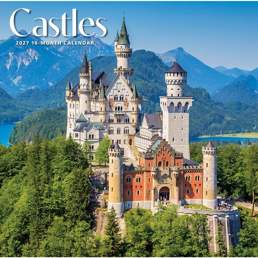 image Castles 2027 Wall Calendar Main Product Image
