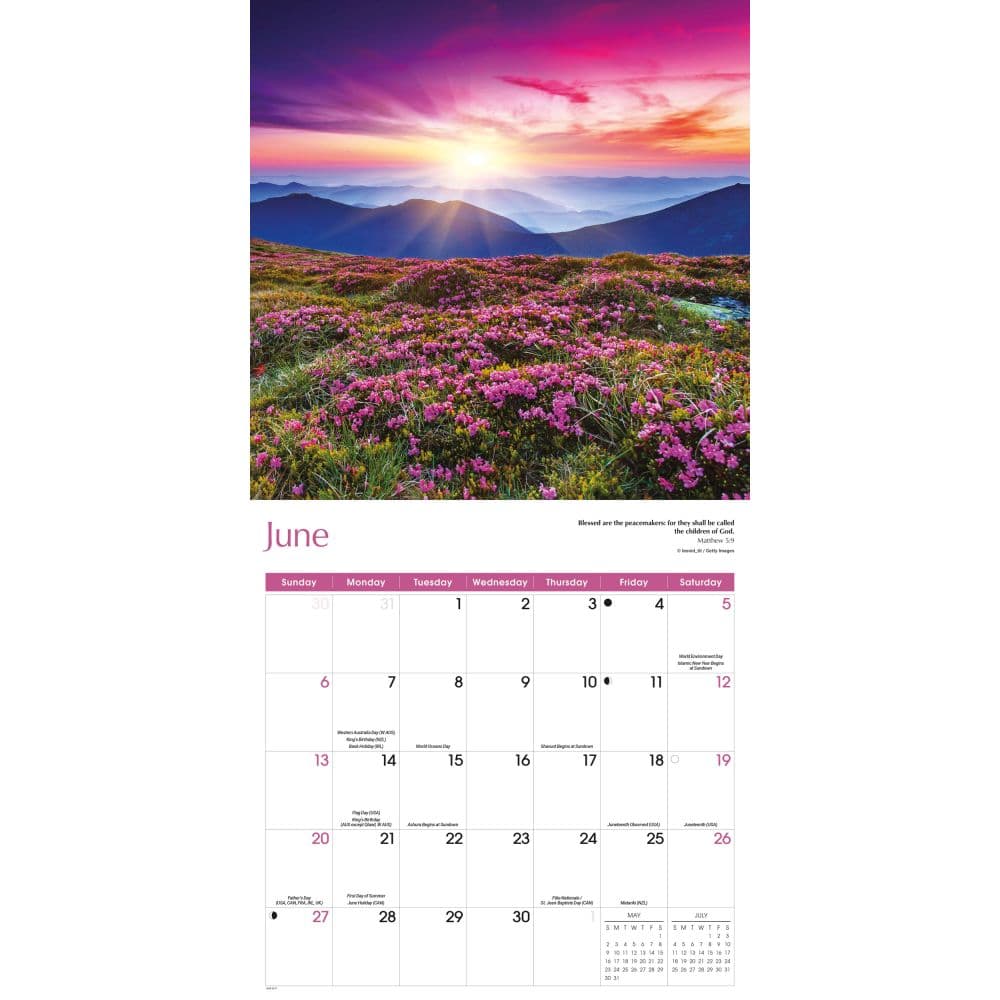 Blessings 2027 Wall Calendar Third Alternate Image