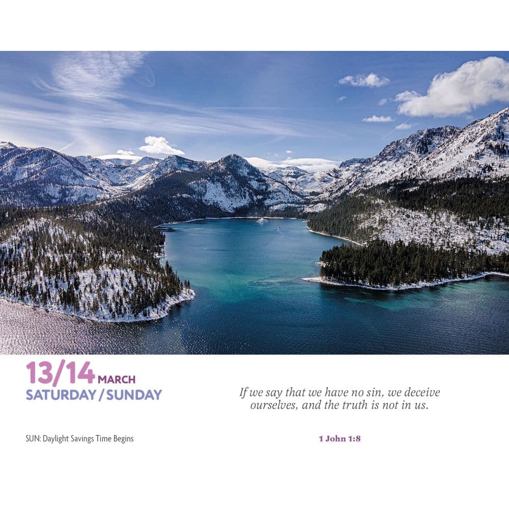 Bible Verses 2027 Desk Calendar Second Alternate Image