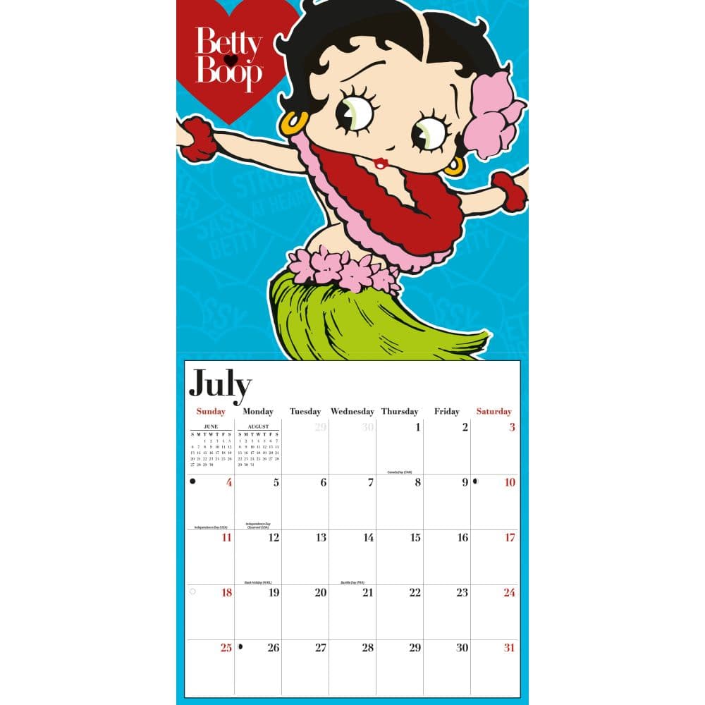 Betty Boop 2027 Wall Calendar - Calendars.com