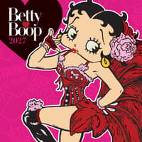 image Betty Boop USA Illustrated Sunday Start 2027 Mini Wall Calendar Main Product Image