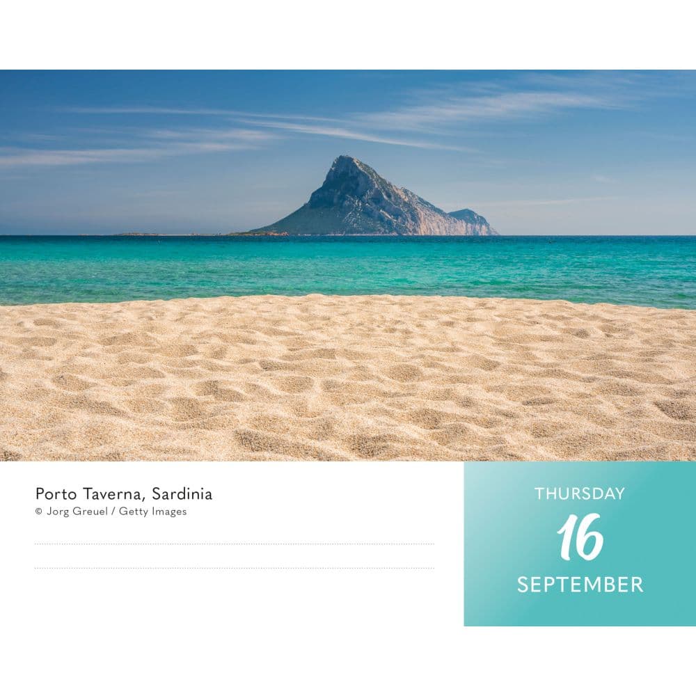 Beaches 2027 Desk Calendar Fourth Alternate Image