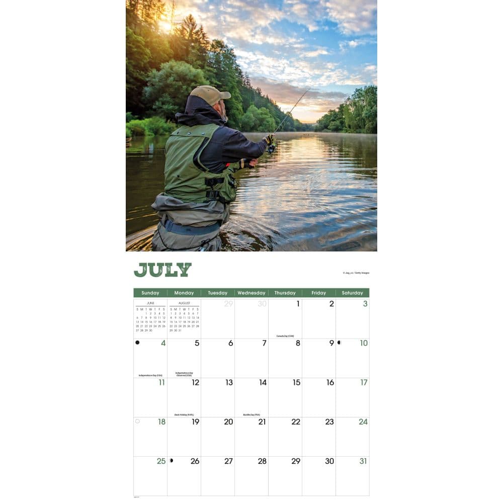 Bass 2027 Wall Calendar Third Alternate Image