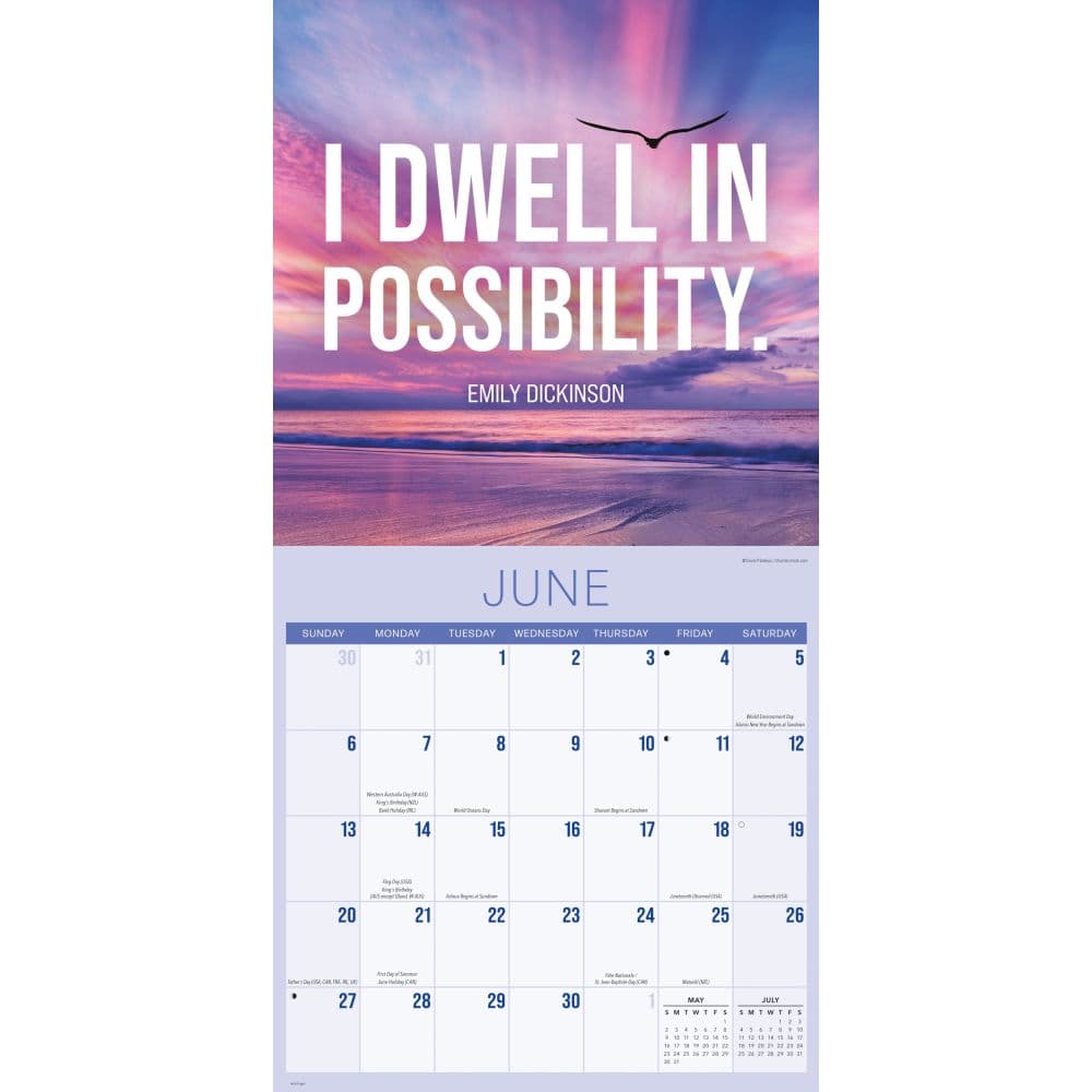 Aspire 2027 Wall Calendar Third Alternate Image