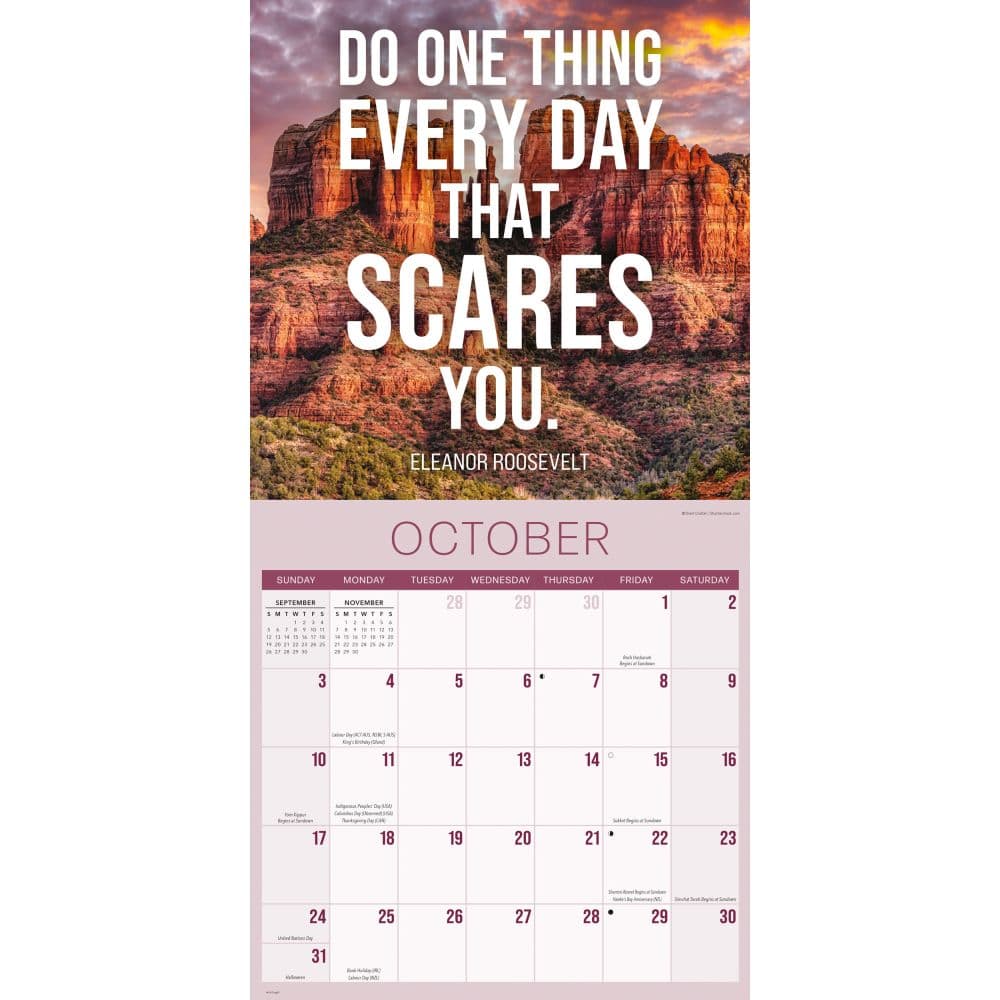 Aspire 2027 Wall Calendar Fourth Alternate Image