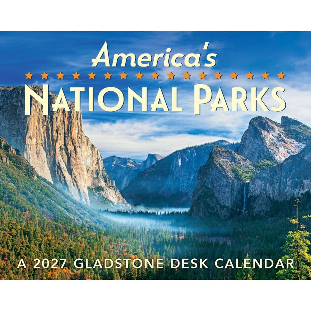 image Americas National Parks 2027 Desk Calendar Main Product Image