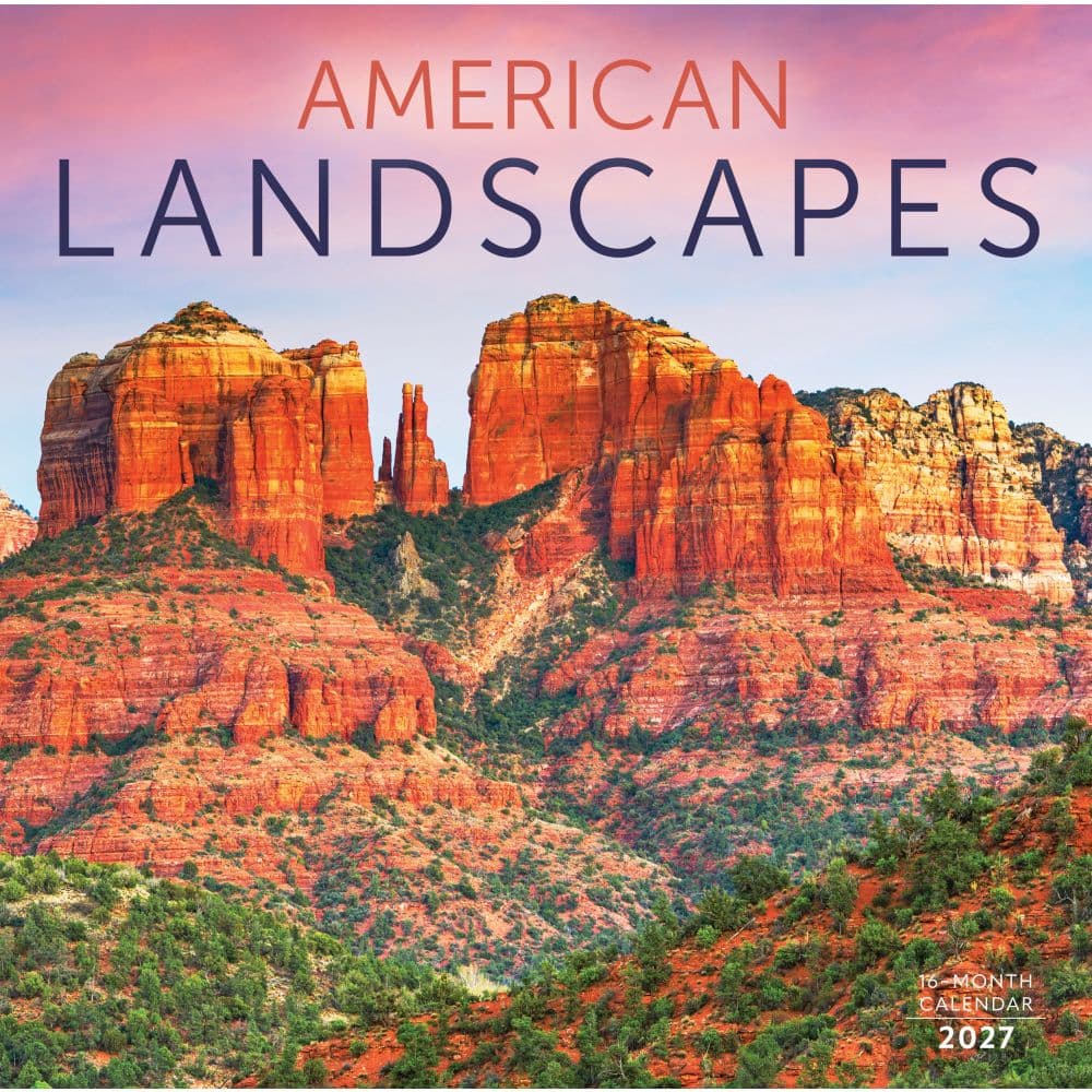 American Landscapes 2027 Wall Calendar Main Product Image