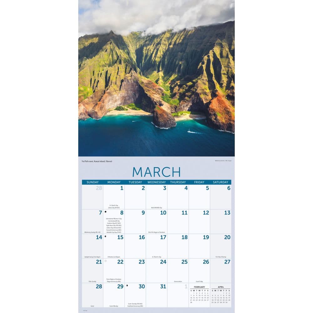 American Landscapes 2027 Wall Calendar Second Alternate Image