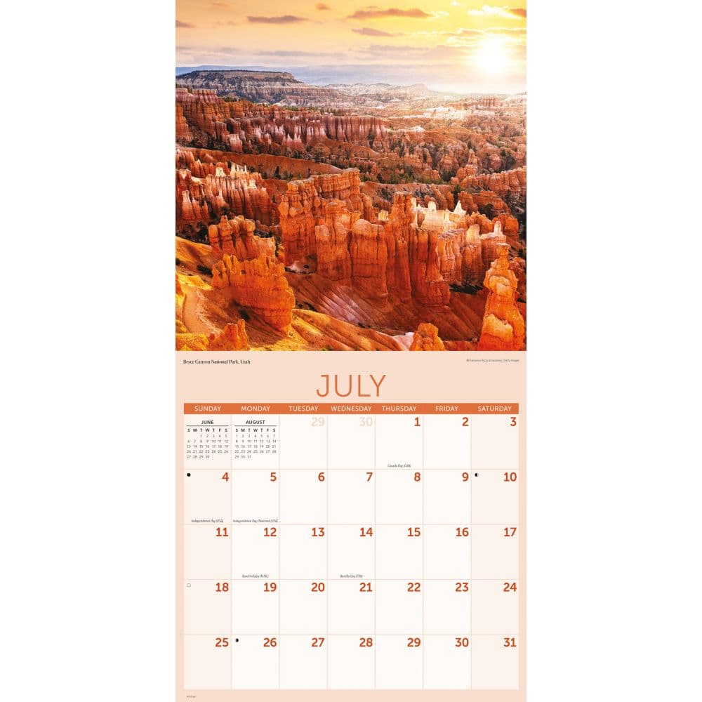 American Landscapes 2027 Wall Calendar Third Alternate Image