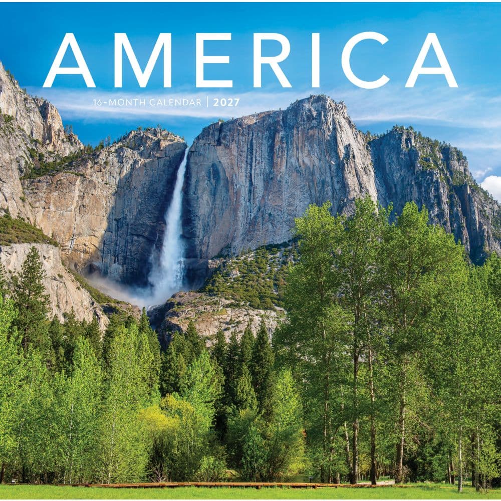 America 2027 Wall Calendar Main Product Image