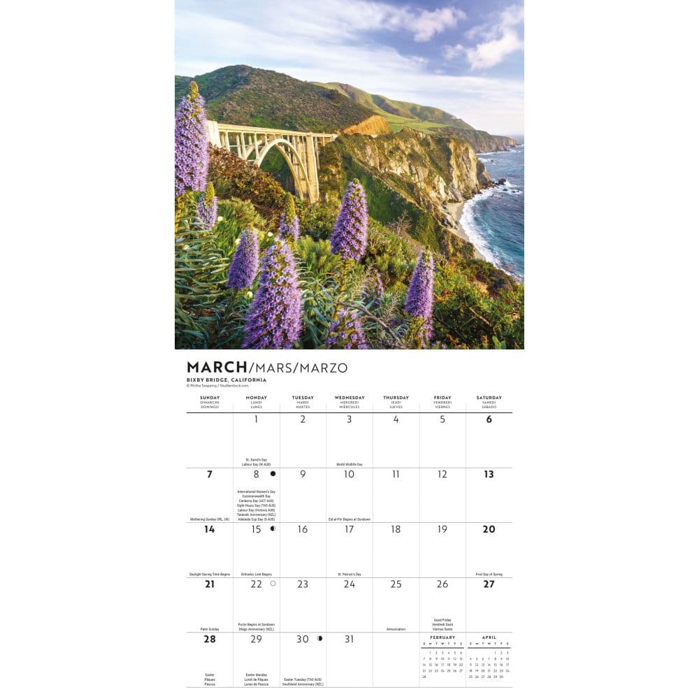 America 2027 Mini Wall Calendar Second Alternate Image