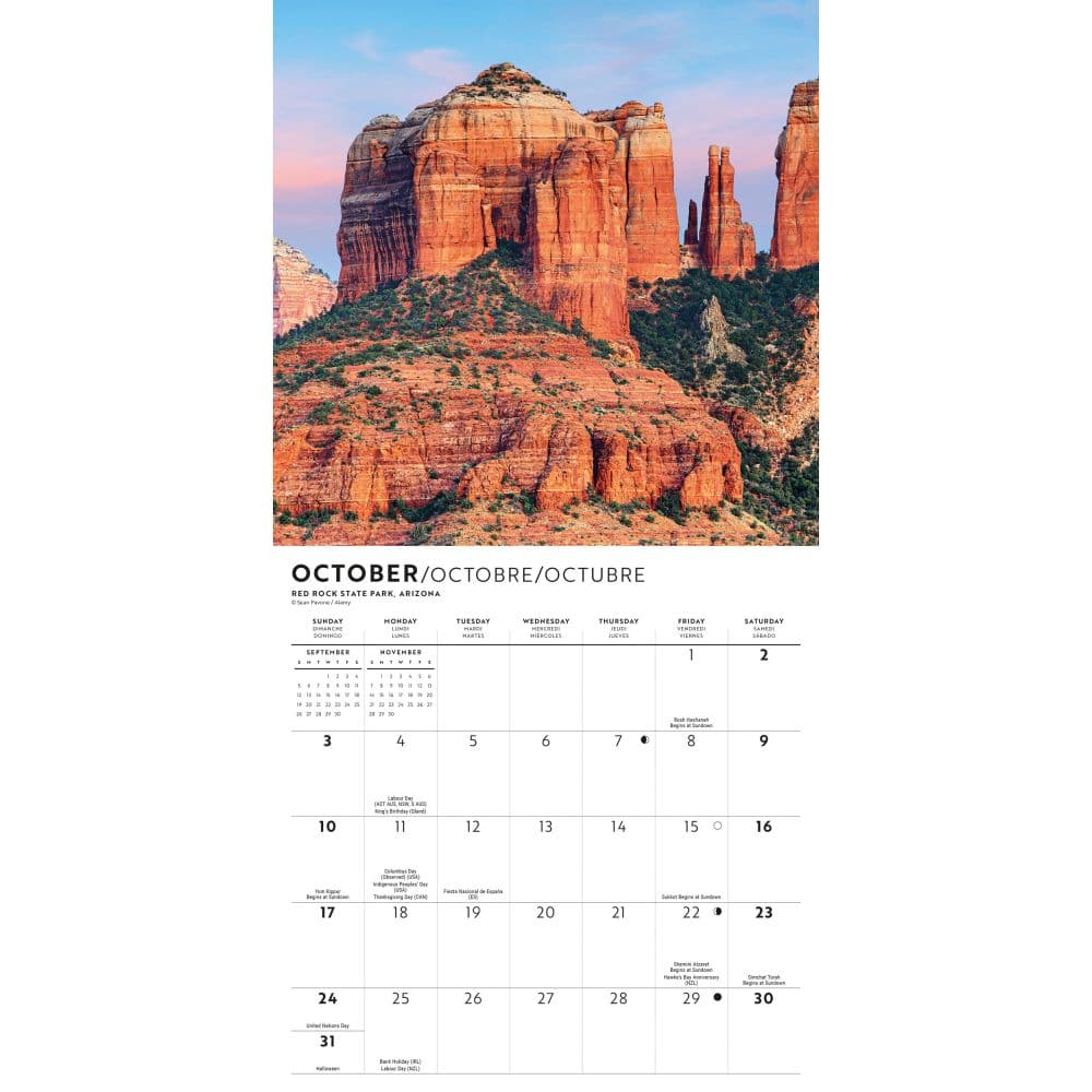 America 2027 Mini Wall Calendar Third Alternate Image