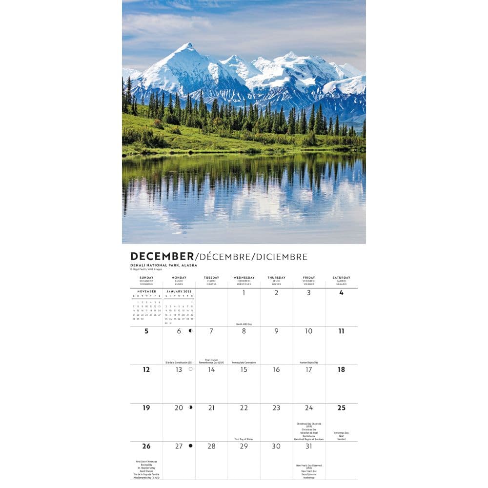America 2027 Mini Wall Calendar Fourth Alternate Image