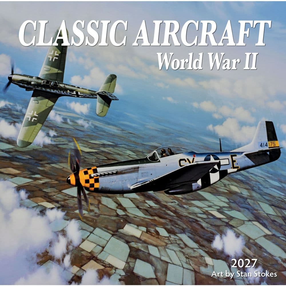 Aircraft Classic 2027 Wall Calendar Main Product Image