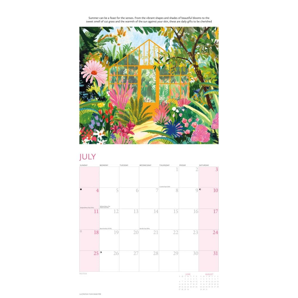 Breathe 2027 Wall Calendar Third Alternate Image