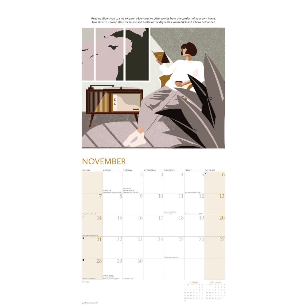 Breathe 2027 Wall Calendar Fourth Alternate Image