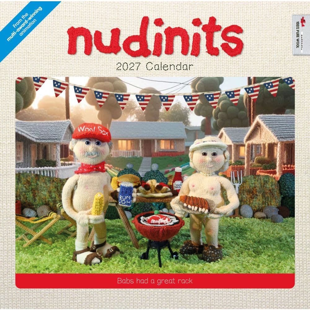 Nudinits 2027 Wall Calendar Main Product Image