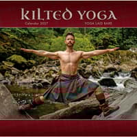 image Kilted Yoga 2027 Wall Calendar Main Product Image