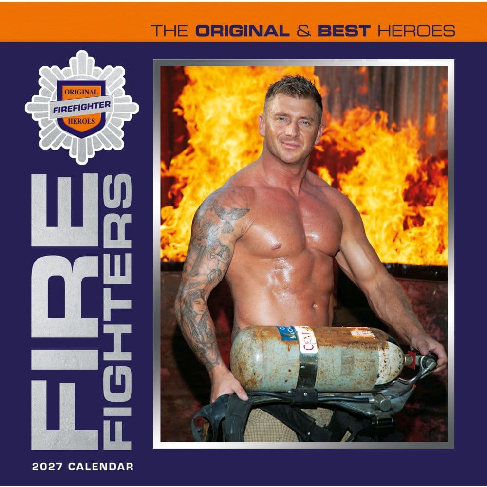 Firefighters 2027 Wall Calendar Main Product Image