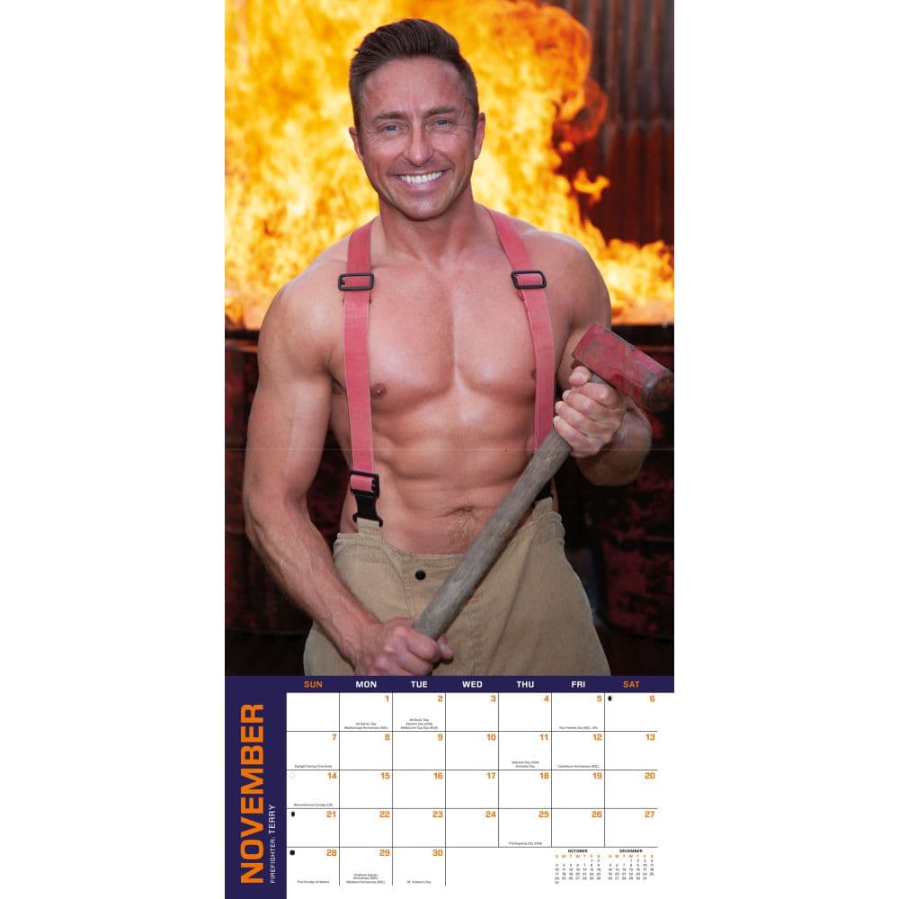 Firefighters 2027 Wall Calendar Fourth Alternate Image