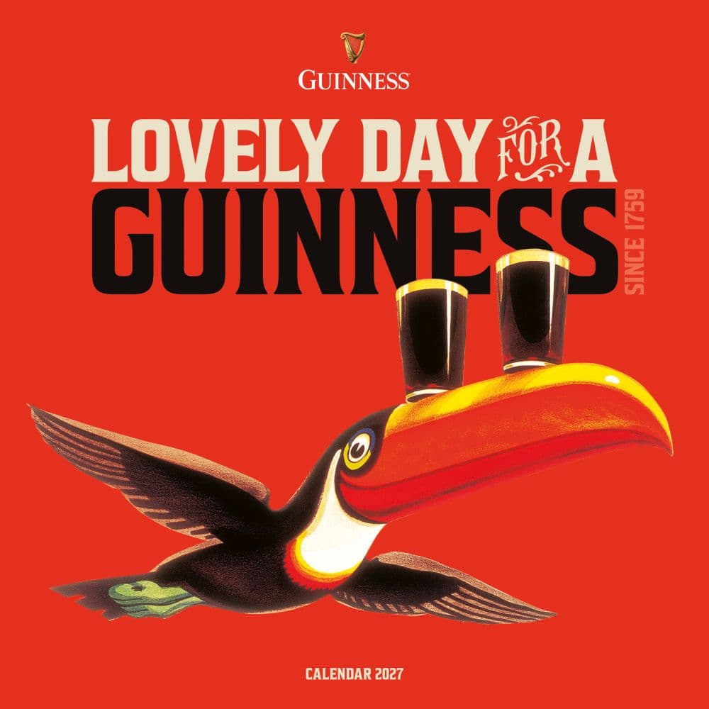 Guinness 2027 Wall Calendar Main Product Image