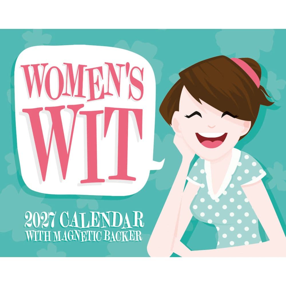 image Womens Wit 2027 Desk Calendar Main Product Image