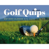 image Golf Quips 2027 Desk Calendar Main Product Image