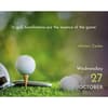 image Golf Quips 2027 Desk Calendar Fourth Alternate Image