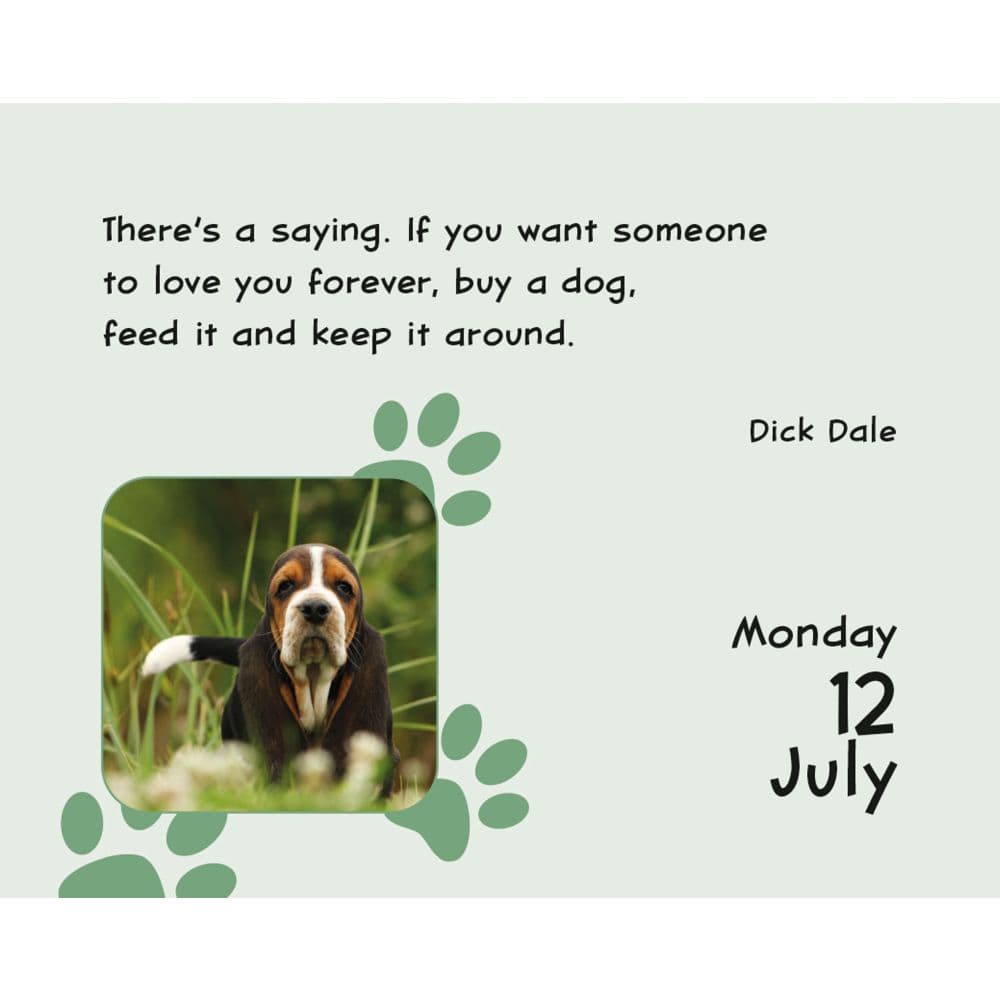 Puppies 2027 Desk Calendar Third Alternate Image