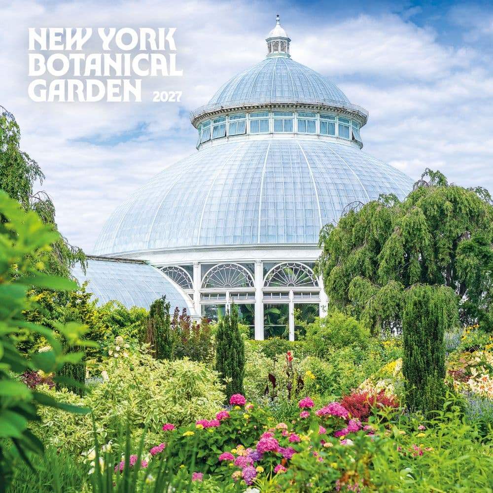 New York Botanical Gardens 2027 Mini Wall Calendar Main Product Image