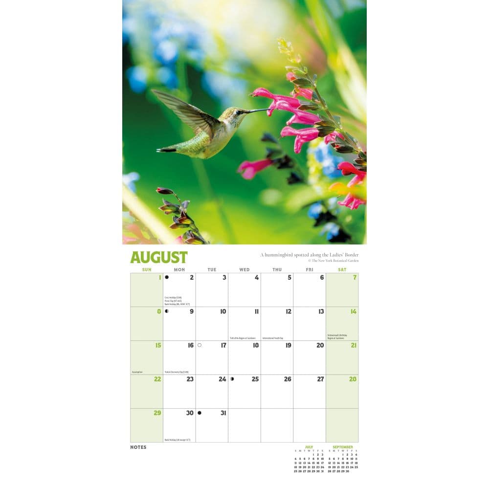 New York Botanical Gardens 2027 Mini Wall Calendar Third Alternate Image