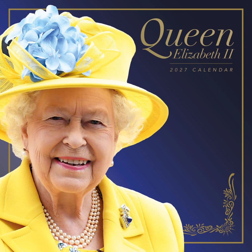 Queen Elizabeth II 2027 Wall Calendar Main Product Image