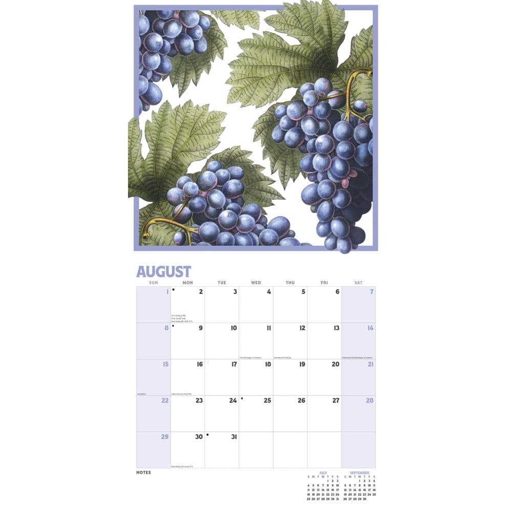 New York Botanical Gardens Illustrated 2027 Wall Calendar Third Alternate Image